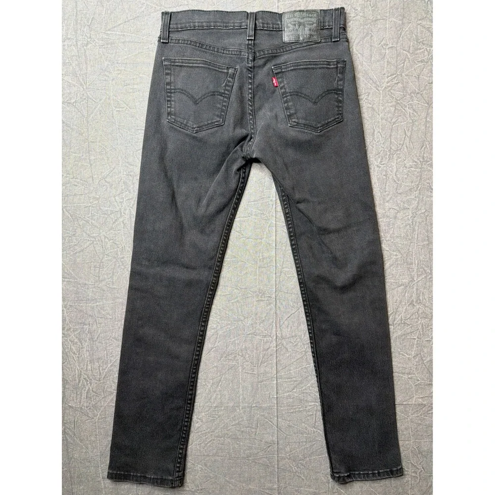 Levi's Jeans Mens 29x32 511 Slim Fit 2 Pack Gray Charcoal Denim Water Less Pants
